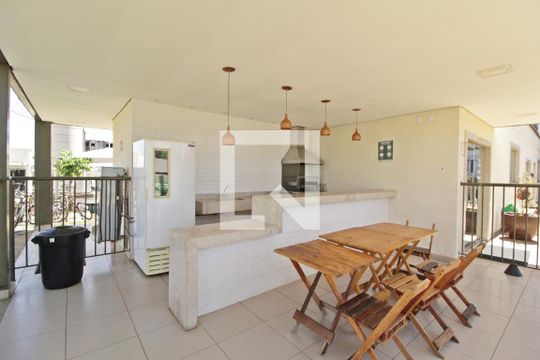 Área comum - Churrasqueira de apartamento para alugar com 2 quartos, 56m² em Grand Ville, Uberlândia