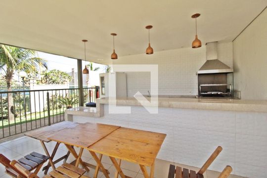 Área comum - Churrasqueira de apartamento para alugar com 2 quartos, 56m² em Grand Ville, Uberlândia