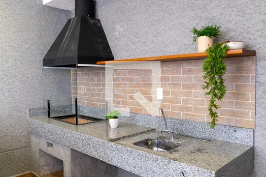 Área comum - Churrasqueira de apartamento para alugar com 2 quartos, 39m² em Vila Brasilandia, São Paulo