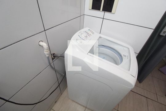 Área de Serviço de kitnet/studio para alugar com 1 quarto, 22m² em Bom Jesus, Uberlândia