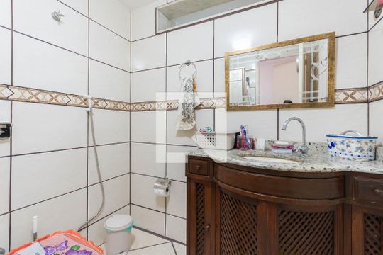 Banheiro Suíte de apartamento à venda com 3 quartos, 143m² em Tijuca, Rio de Janeiro