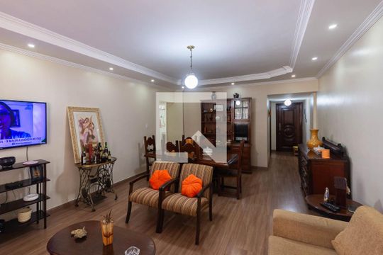Sala de apartamento à venda com 3 quartos, 143m² em Tijuca, Rio de Janeiro