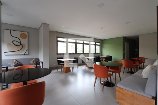Área comum - Salão de festas de apartamento para alugar com 1 quarto, 29m² em Vila Independência, São Paulo