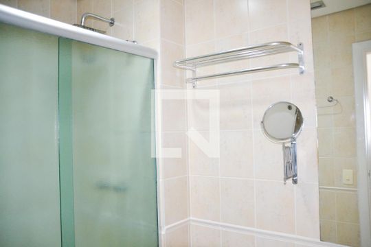 Banheiro de kitnet/studio à venda com 1 quarto, 18m² em Barcelona, São Caetano do Sul