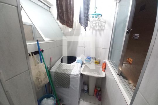 Área de Serviço de apartamento para alugar com 1 quarto, 60m² em Itararé, São Vicente
