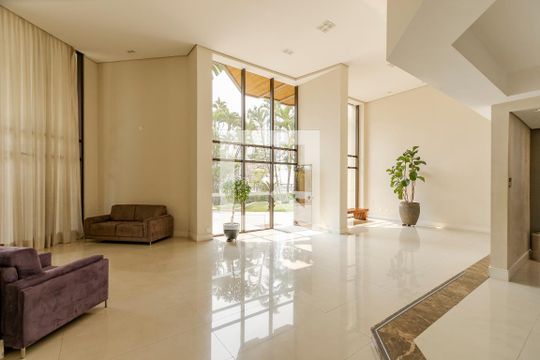 Hall de Entrada de apartamento para alugar com 3 quartos, 148m² em Cidade Monções, São Paulo