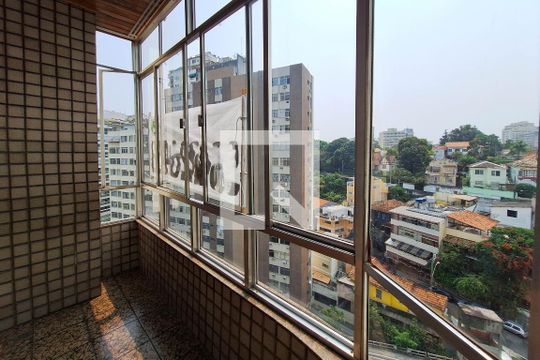 Varanda da Sala de apartamento à venda com 3 quartos, 120m² em Icaraí, Niterói