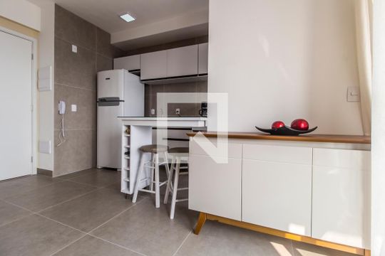Sala de apartamento à venda com 1 quarto, 45m² em Bethaville I, Barueri