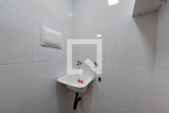 Área de Serviço de kitnet/studio para alugar com 1 quarto, 30m² em Jardim Consorcio, São Paulo