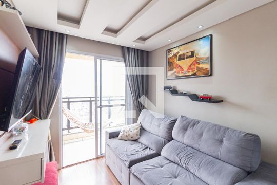 Sala de apartamento à venda com 2 quartos, 49m² em Novo Osasco, Osasco