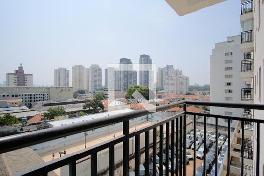 Varanda da Sala de apartamento à venda com 2 quartos, 51m² em Tatuapé, São Paulo