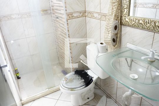 Banheiro Social de apartamento à venda com 2 quartos, 57m² em Jacarepaguá, Rio de Janeiro