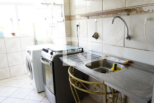 Cozinha de apartamento à venda com 2 quartos, 57m² em Jacarepaguá, Rio de Janeiro