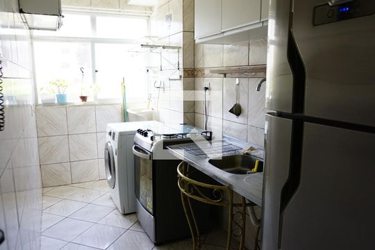 Cozinha de apartamento à venda com 2 quartos, 57m² em Jacarepaguá, Rio de Janeiro