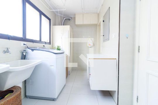 Área de Serviço de apartamento à venda com 4 quartos, 218m² em Campo Belo, São Paulo