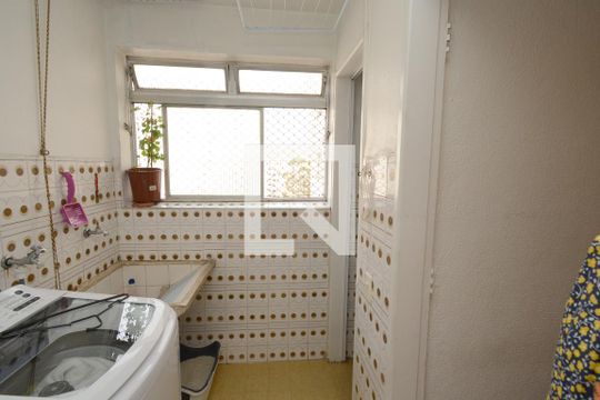 Área de Serviço de apartamento à venda com 3 quartos, 118m² em Vila São Paulo, São Paulo