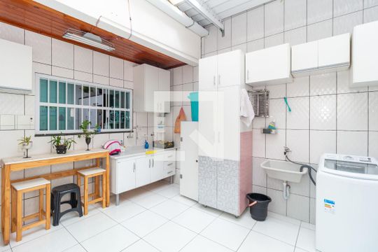 Área de Serviço de casa à venda com 3 quartos, 112m² em Vila Carlos de Campos, São Paulo