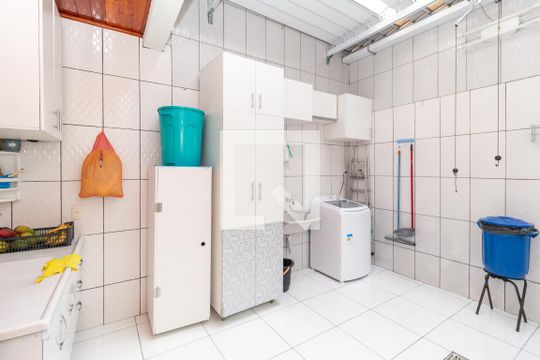 Área de Serviço de casa à venda com 3 quartos, 112m² em Vila Carlos de Campos, São Paulo