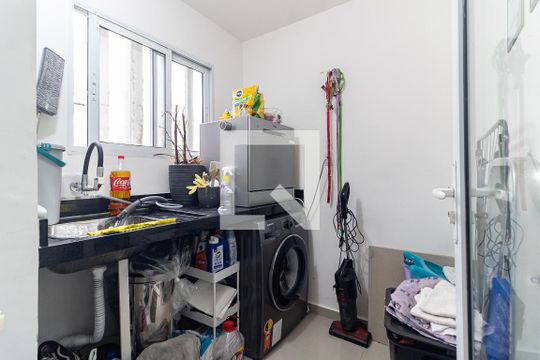 Lavanderia de apartamento à venda com 2 quartos, 63m² em Jardim Santa Emília, São Paulo