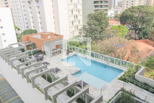 Área comum - Piscina de apartamento à venda com 1 quarto, 42m² em Centro, Campinas