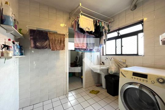 Área de Serviço de apartamento à venda com 3 quartos, 100m² em Vila Alexandria, São Paulo