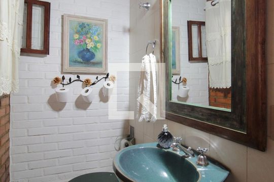 Lavabo da Sala de casa à venda com 5 quartos, 1000m² em Santa Amelia, Belo Horizonte