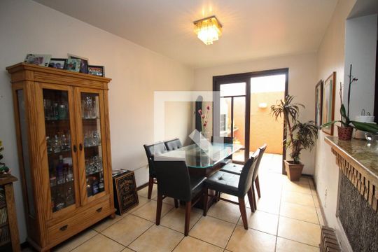 Sala de Jantar de casa de condomínio à venda com 3 quartos, 175m² em Ipanema, Porto Alegre