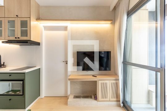 Studio de kitnet/studio para alugar com 1 quarto, 30m² em Vila Nova Conceição, São Paulo