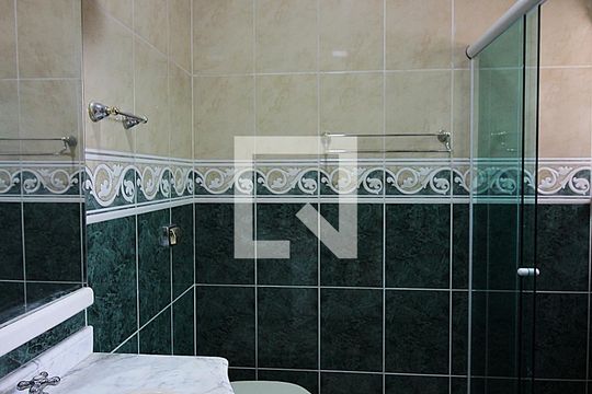 Quarto 1 - Suíte Banheiro de casa para alugar com 3 quartos, 150m² em Jardim Brasilandia, São Bernardo do Campo