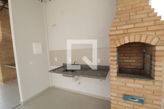 Área comum - Churrasqueira de apartamento para alugar com 2 quartos, 60m² em Morumbi, Uberlândia