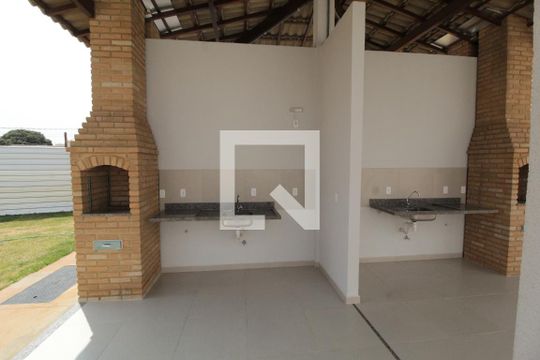 Área comum - Churrasqueira de apartamento para alugar com 2 quartos, 60m² em Morumbi, Uberlândia