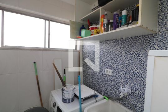 Área de Serviço de apartamento à venda com 2 quartos, 54m² em Vila Antonieta, São Paulo