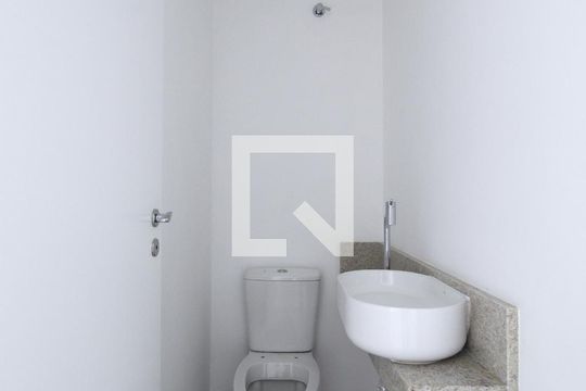 Lavabo de apartamento à venda com 2 quartos, 74m² em Indianópolis, São Paulo