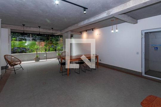 Área Comum - Coworking de kitnet/studio para alugar com 1 quarto, 25m² em Pompeia, São Paulo