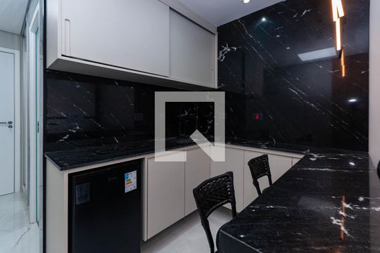 Cozinha Americana de kitnet/studio para alugar com 1 quarto, 25m² em Pompeia, São Paulo
