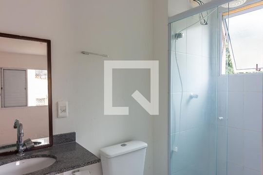 Banheiro da Suíte de apartamento à venda com 2 quartos, 59m² em Novo Osasco, Osasco