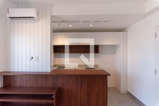 Cozinha de apartamento para alugar com 1 quarto, 35m² em Parque Industrial, Campinas