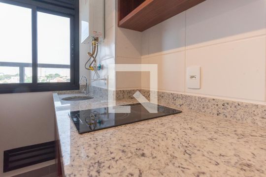Cozinha de apartamento para alugar com 1 quarto, 35m² em Parque Industrial, Campinas