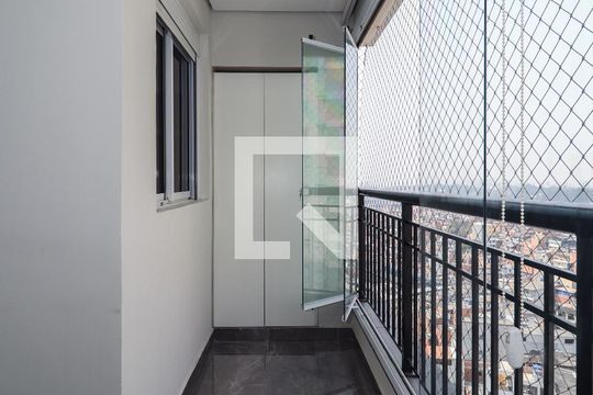 Varanda da Sala de apartamento para alugar com 3 quartos, 70m² em Vila Suzana, São Paulo