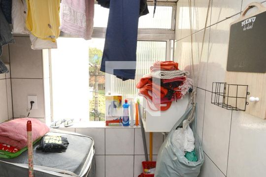 Área de Serviço de apartamento à venda com 2 quartos, 44m² em Jardim Cristal, São Paulo