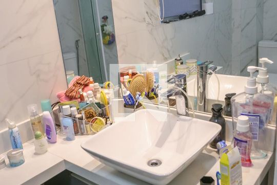Banheiro de apartamento para alugar com 2 quartos, 87m² em Perdizes, São Paulo