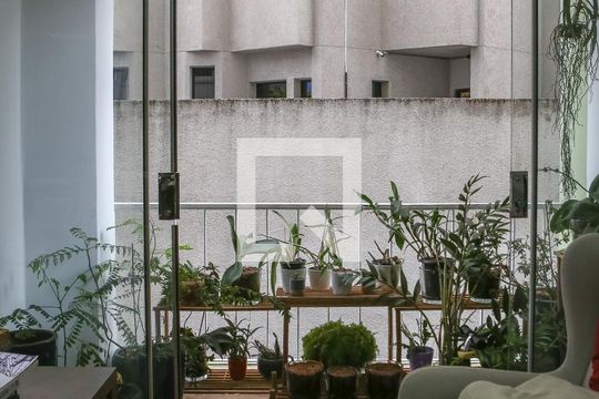 Vista da Sala de apartamento para alugar com 2 quartos, 87m² em Perdizes, São Paulo