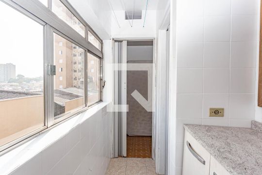 Área de Serviço de apartamento para alugar com 2 quartos, 63m² em Vila das Merces, São Paulo