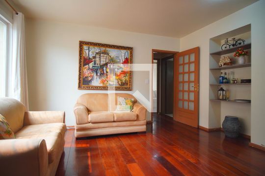 Sala de apartamento à venda com 2 quartos, 71m² em Petrópolis, Porto Alegre
