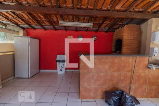 Área comum - Churrasqueira de apartamento para alugar com 2 quartos, 49m² em Vila Orozimbo Maia, Campinas