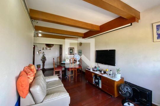 Sala de apartamento à venda com 3 quartos, 95m² em Glória, Rio de Janeiro
