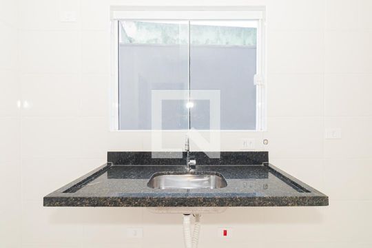 Sala e Cozinha de apartamento à venda com 1 quarto, 32m² em Vila Constança, São Paulo