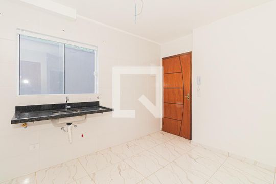 Sala e Cozinha de apartamento à venda com 1 quarto, 32m² em Vila Constança, São Paulo