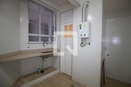 Área de serviço de apartamento para alugar com 1 quarto, 68m² em Copacabana, Rio de Janeiro