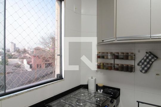 Cozinha de apartamento à venda com 3 quartos, 80m² em Castelo, Belo Horizonte